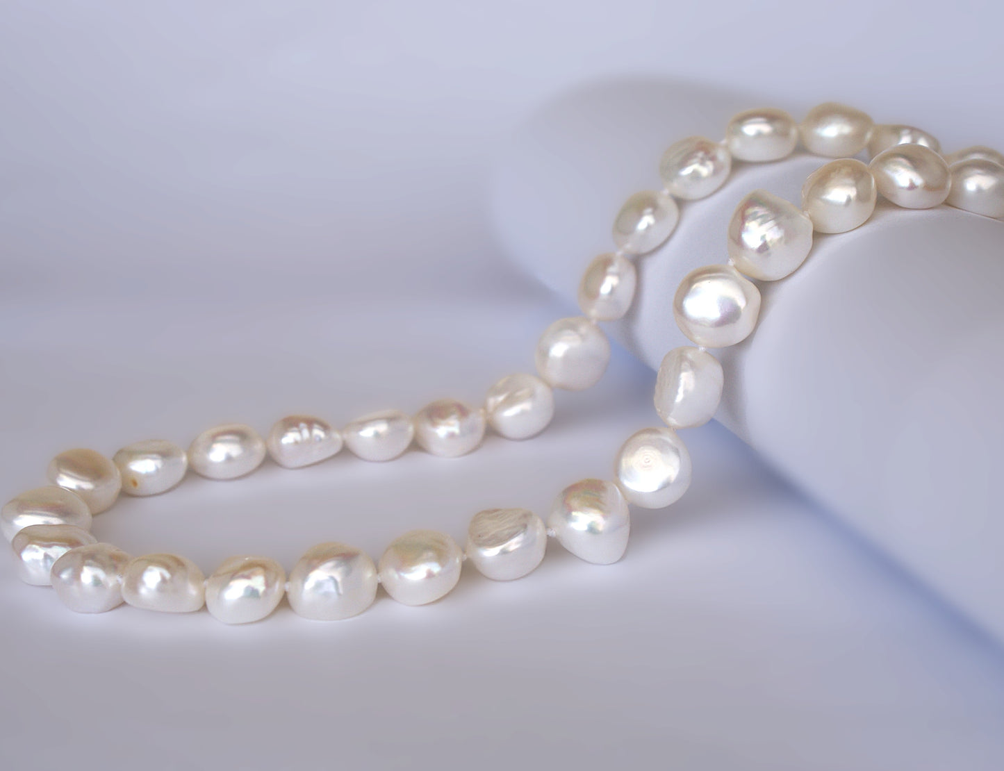 Freshwater Baroque Pearl Necklace 10-11mm [length: 45cm] (PN0004)