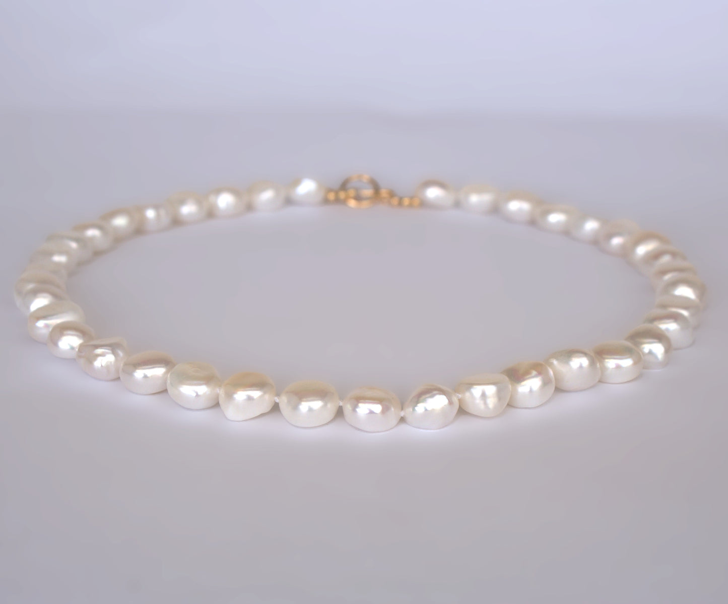 Freshwater Baroque Pearl Necklace 10-11mm [length: 45cm] (PN0004)