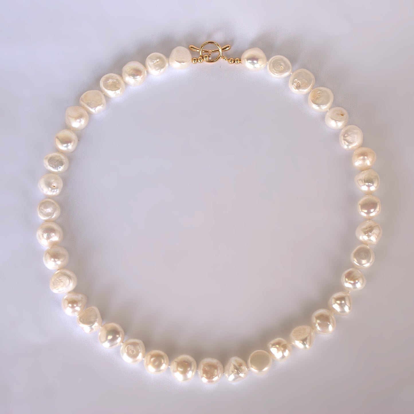 Freshwater Baroque Pearl Necklace 10-11mm [length: 45cm] (PN0004)