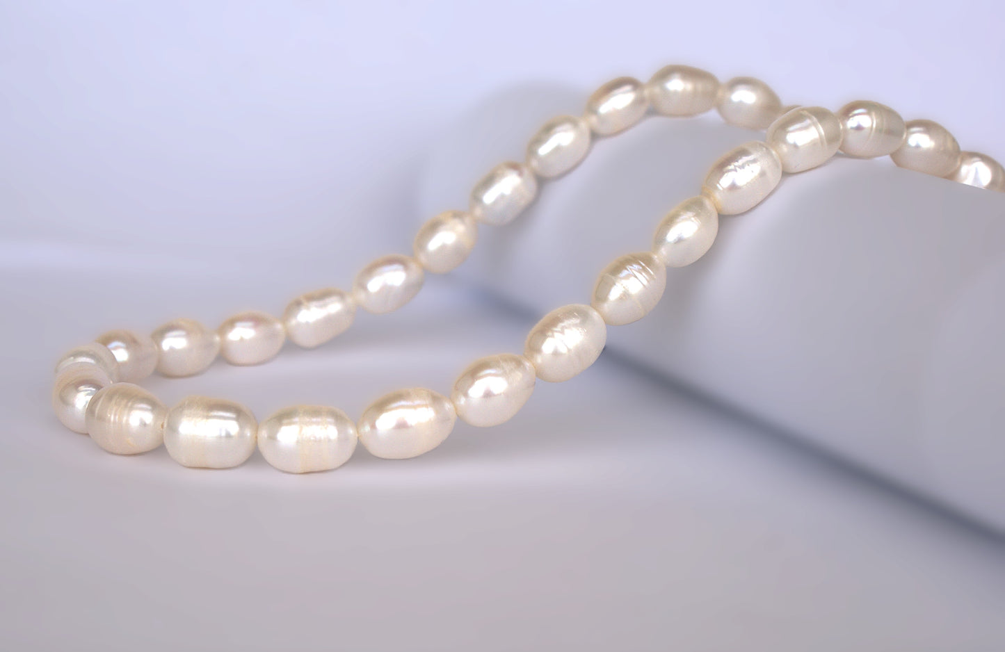 Freshwater Pearl Necklace 8.5-9.5mm [length: 40cm+5cm] (PN0018)