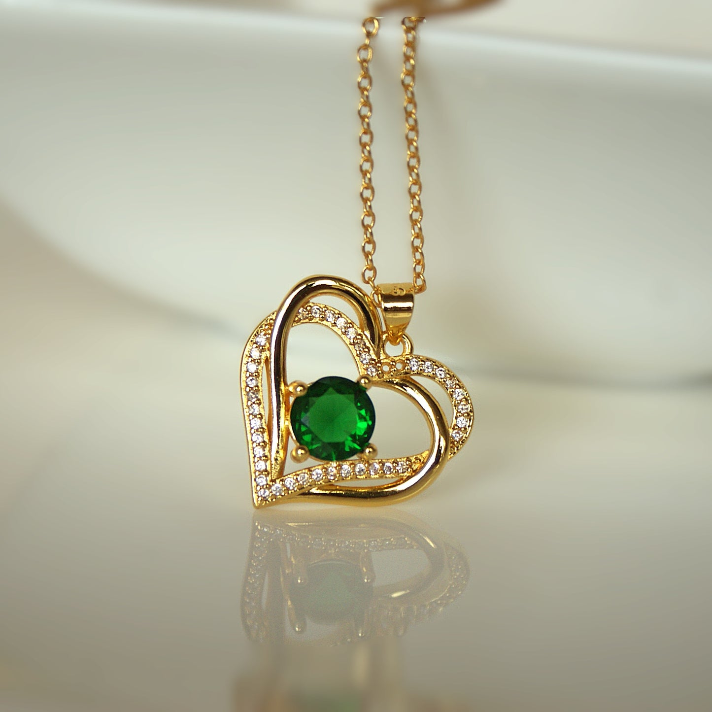 Birthstone Pendant Necklace (FN0012)