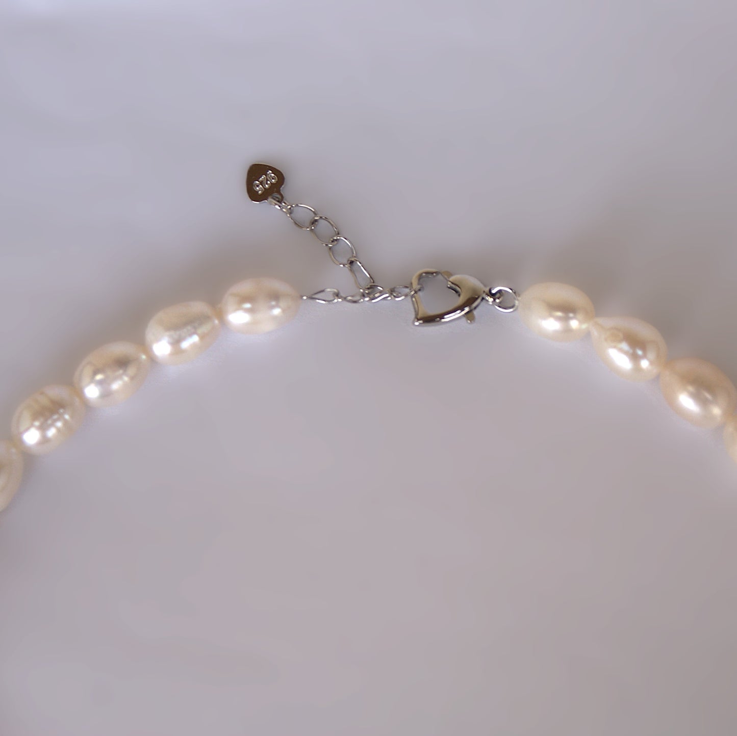 Freshwater Pearl Necklace 8.5-9.5mm [length: 40cm+5cm] (PN0018)