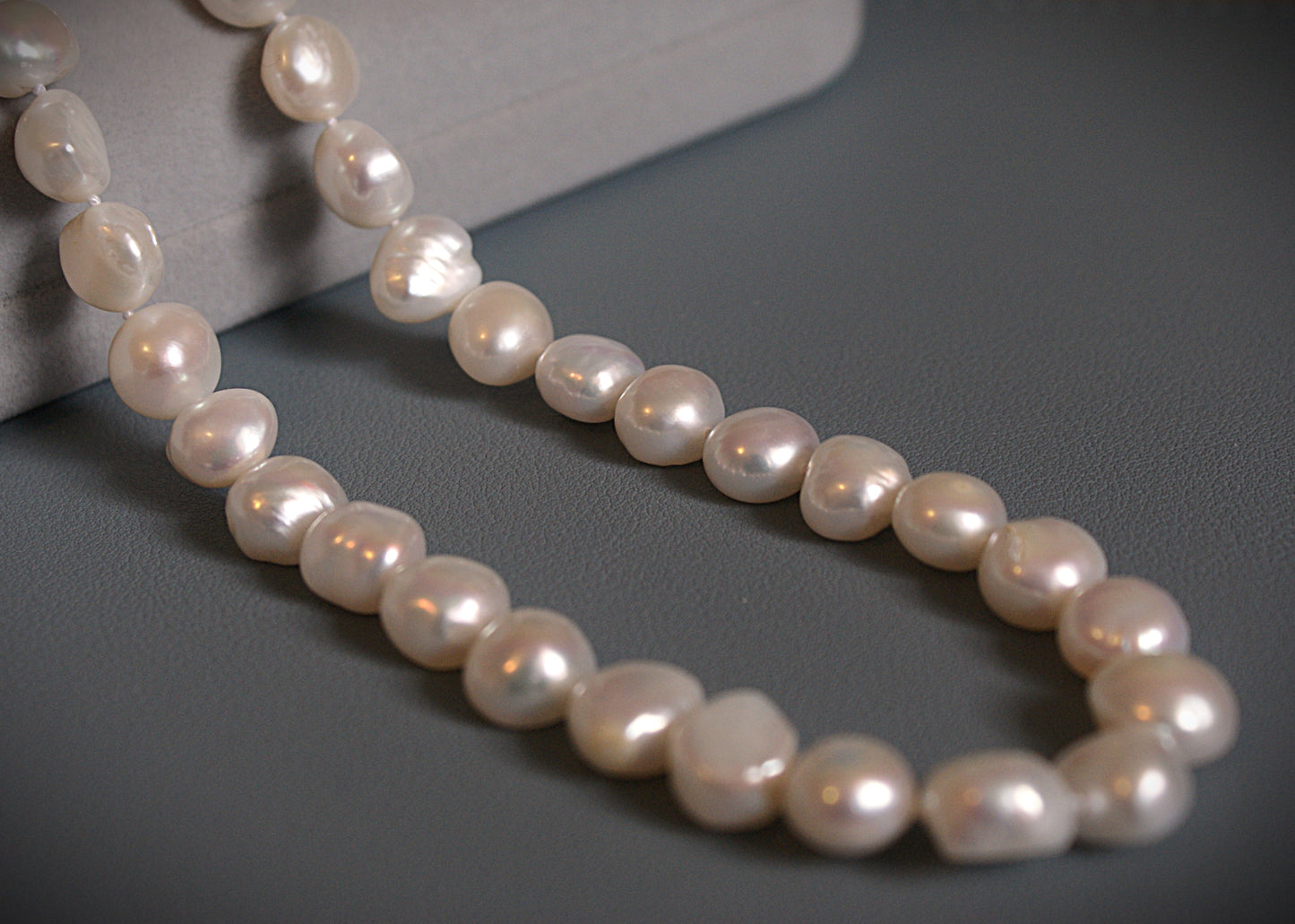 Freshwater Baroque Pearl Necklace 10-11mm [length: 45cm] (PN0004)