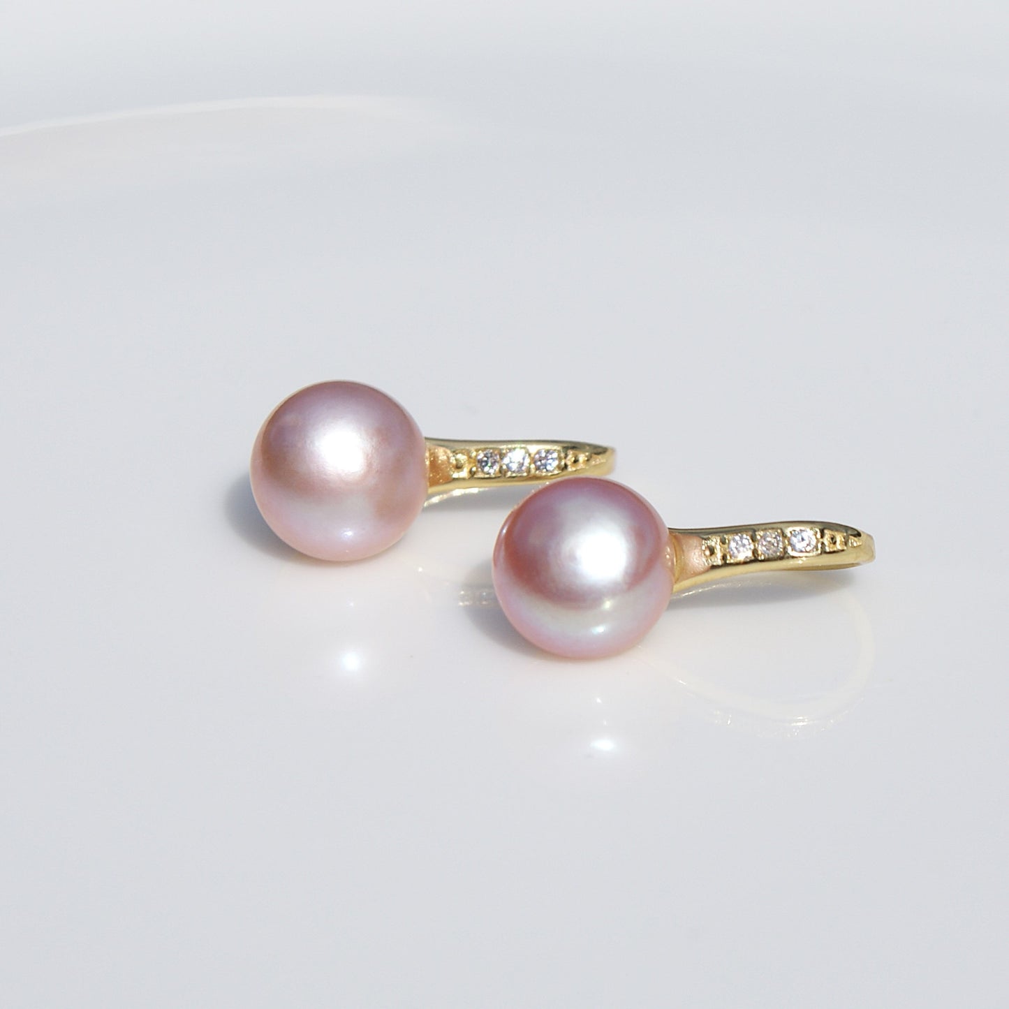 High Heel Elegance Pearl Studs 7-8mm (PE0008)