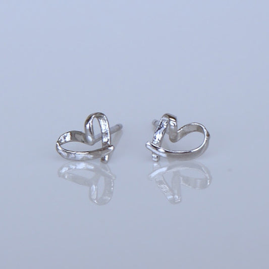 Sterling Silver Stud Earrings [925 Silver Hypoallergenic] (FE0020)