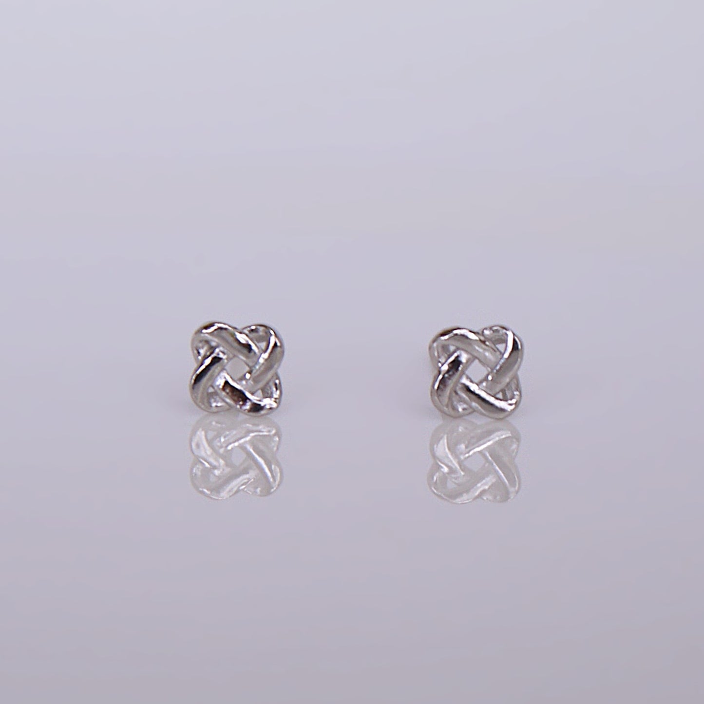 Sterling Silver Stud Earrings [925 Silver Hypoallergenic] (FE0020)