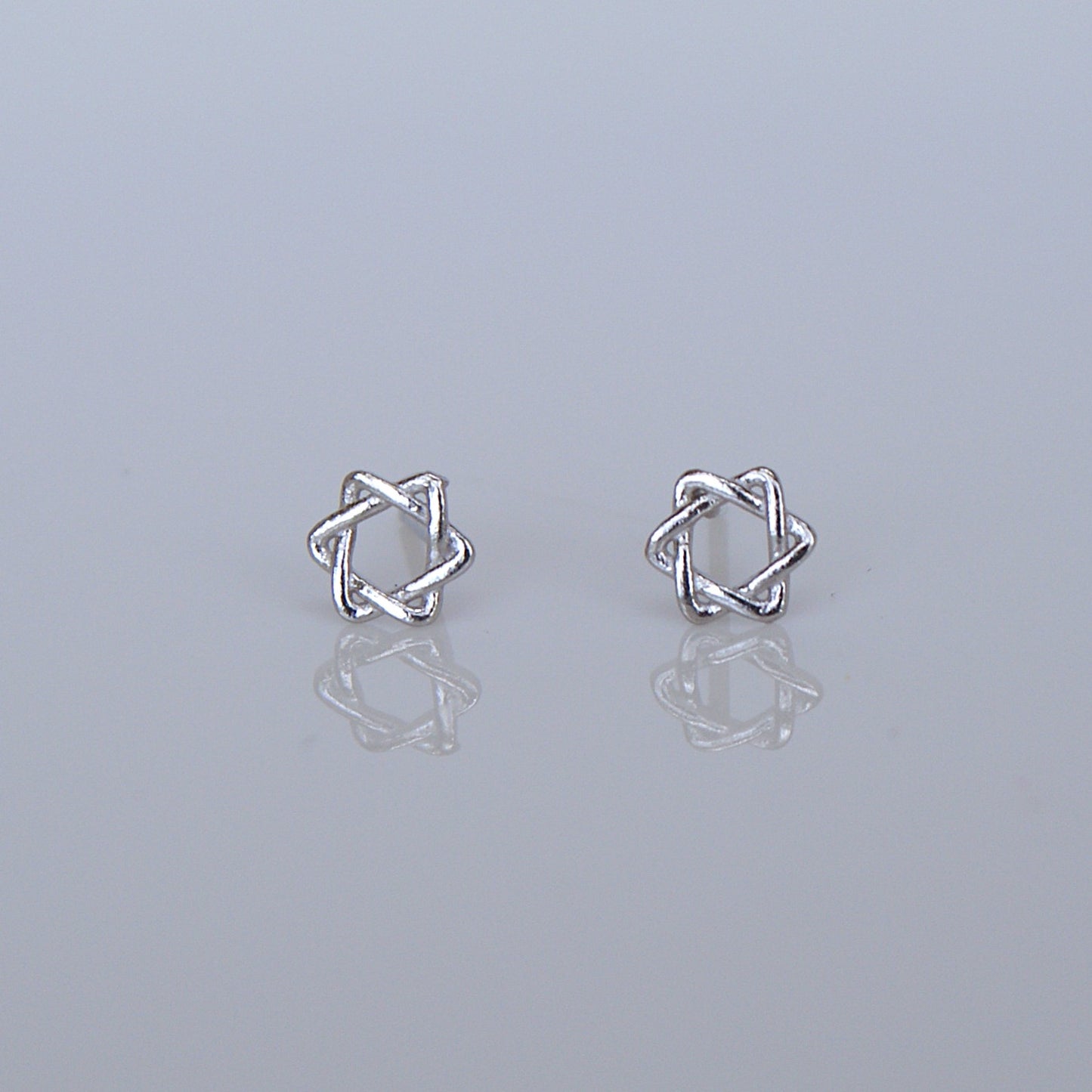 Sterling Silver Stud Earrings [925 Silver Hypoallergenic] (FE0020)