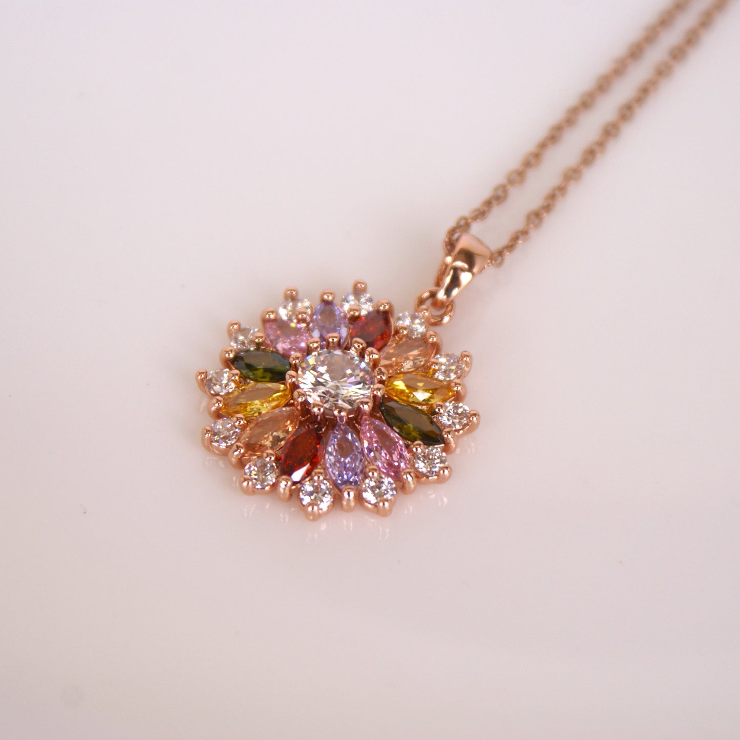 Blossom Flower Necklace (FN0015)