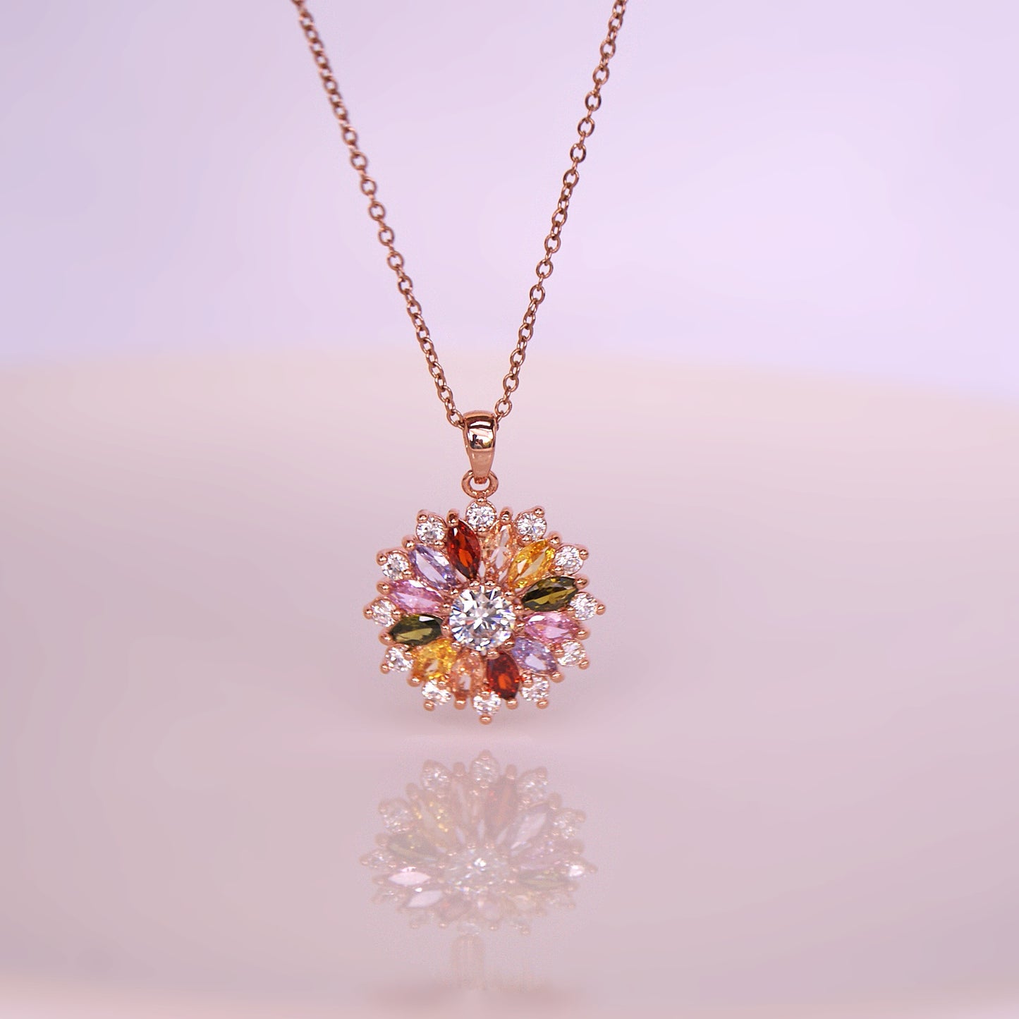 Blossom Flower Necklace (FN0015)